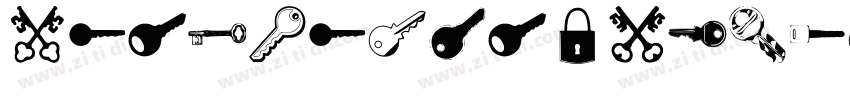 KeysHeavy Normal字体转换